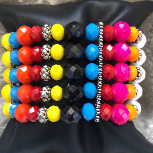 NWOT Multicolour Cuff Bracelet 🧡 - Picture 6 of 7
